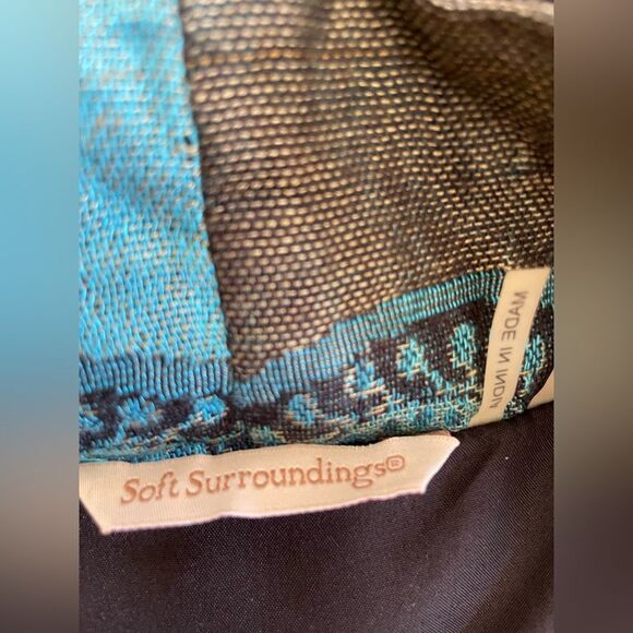 Soft Surroundings Colorful Patchwork Blazer Size Medium - Picture 5 of 9